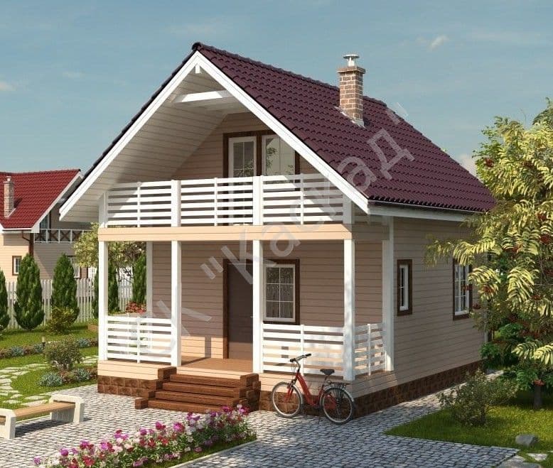 Типовые проекты домов для дачи